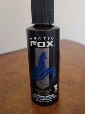 Arctic Fox Blue Jean Baby Semi-Permanent Hair Color - Blue 4 Fl. Oz